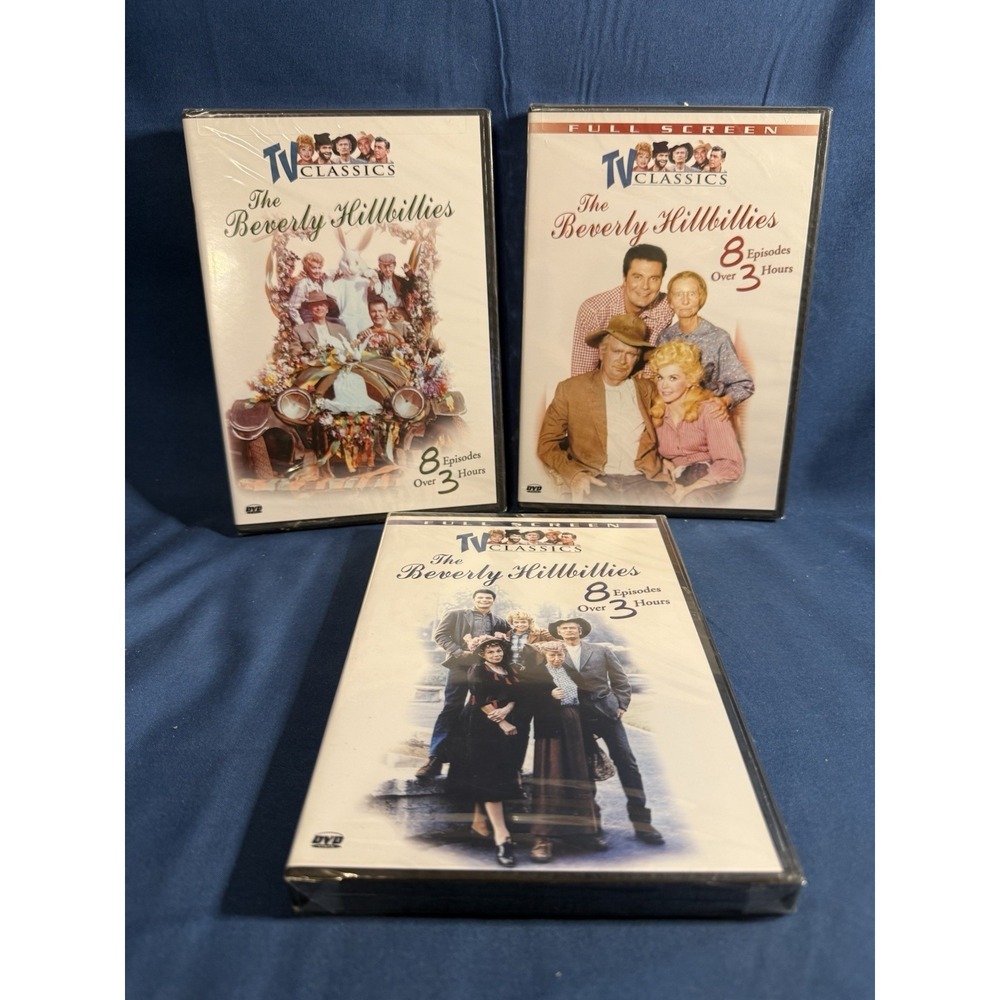 Lot of 3 The Beverly Hillbillies TV Classics DVD Brand New Factory Sealed